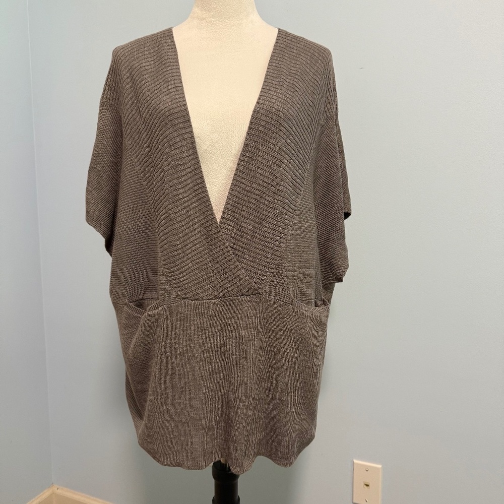 Free People FP Beach Oversized Side Pockets Knit Cardigan Size S